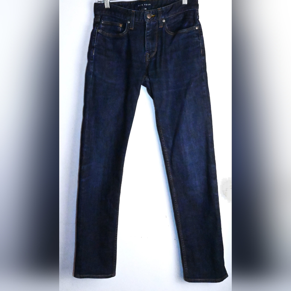 FIVE FOUR Slim Alderson Straiggt Fit size 29 Waist 30"L 5 Pkts Jeans